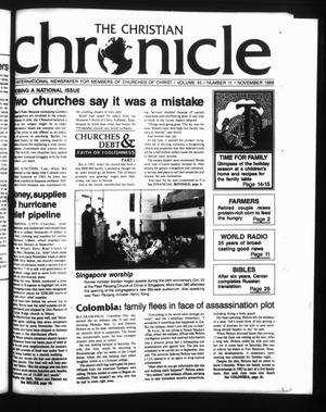 Primary view of object titled 'The Christian Chronicle (Oklahoma City, Okla.), Vol. 45, No. 11, Ed. 1 Tuesday, November 1, 1988'.