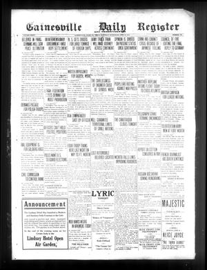 Primary view of object titled 'Gainesville Daily Register and Messenger (Gainesville, Tex.), Vol. 36, No. 282, Ed. 1 Saturday, June 14, 1919'.