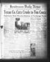 Newspaper: Henderson Daily News (Henderson, Tex.), Vol. 3, No. 30, Ed. 1 Monday,…