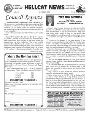 Primary view of object titled 'Hellcat News (Garnet Valley, Pa.), Vol. 73, No. 2, Ed. 1, October 2019'.