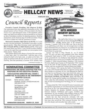 Primary view of object titled 'Hellcat News (Garnet Valley, Pa.), Vol. 73, No. 6, Ed. 1 Saturday, February 1, 2020'.
