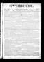 Newspaper: Svoboda. (La Grange, Tex.), Vol. 17, No. 17, Ed. 1 Thursday, April 30…