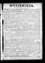 Newspaper: Svoboda. (La Grange, Tex.), Vol. 19, No. 37, Ed. 1 Thursday, Septembe…