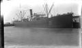 Photograph: [The SS Dacia at Dock]