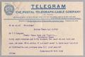 Letter: [Telegram from Commonwealth National Bank to I. H. Kempner, April 4, …