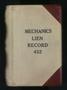 Book: Travis County Deed Records: Deed Record 432 - Mechanics Liens