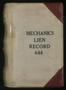 Book: Travis County Deed Records: Deed Record 444 - Mechanics Liens