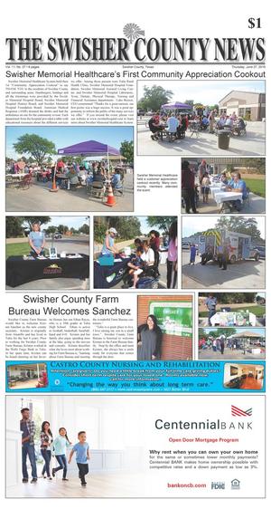 Primary view of object titled 'The Swisher County News (Tulia, Tex.), Vol. 11, No. 27, Ed. 1 Thursday, June 27, 2019'.