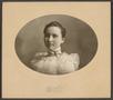 Photograph: [Photograph of Woman in Ruffled Dress]