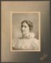 Photograph: [Photograph of Woman in Lace-Collared Dress]