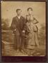 Photograph: [Wedding Portrait of Dan McMillin Moody and Mollie Neely]