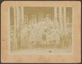 Thumbnail image of item number 1 in: '[Photograph of Children at the Central School Building in Cleburne, Texas]'.
