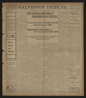 Primary view of object titled 'Galveston Tribune. (Galveston, Tex.), Vol. 25, No. 33, Ed. 1 Monday, January 2, 1905'.