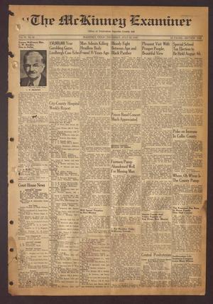 Primary view of object titled 'The McKinney Examiner (McKinney, Tex.), Vol. 63, No. 42, Ed. 1 Thursday, July 28, 1949'.