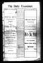 Primary view of The Daily Examiner. (Navasota, Tex.), Vol. 4, No. 2, Ed. 1 Saturday, September 24, 1898