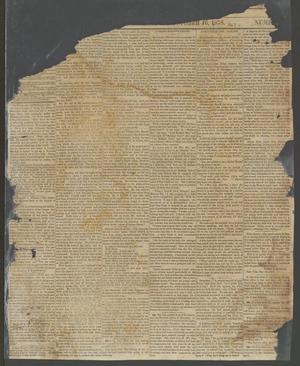 Primary view of object titled 'The Matagorda Gazette. (Matagorda, Tex.), Vol. [1], No. [12], Ed. 1 Saturday, October 16, 1858'.