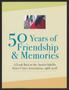 Thumbnail image of item number 1 in: '50 Years of Friendship & Memories: A Look Back at the Austin-Saltillo Sister Cities Association, 1968-2018'.