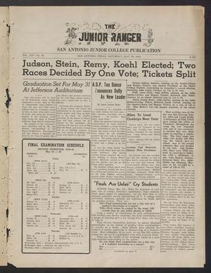 Primary view of object titled 'The Junior Ranger (San Antonio, Tex.), Vol. 14, No. 30, Ed. 1 Saturday, May 18, 1940'.