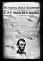 Newspaper: Navasota Daily Examiner (Navasota, Tex.), Vol. 29, No. 3, Ed. 1 Frida…