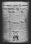 Primary view of Navasota Daily Examiner (Navasota, Tex.), Vol. 31, No. 12, Ed. 1 Thursday, February 23, 1928