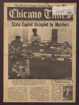 Primary view of object titled 'Chicano Times (San Antonio, Tex.), Vol. 4, No. 17, Ed. 1 Friday, May 11, 1973'.