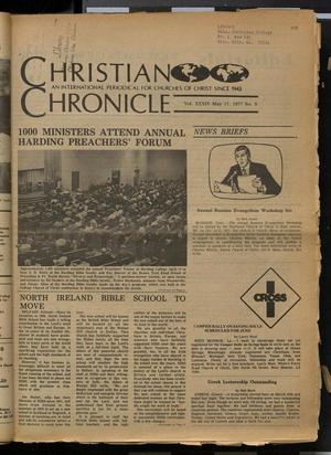 Primary view of object titled 'Christian Chronicle (Nashville, Tenn.), Vol. 34, No. 9, Ed. 1 Tuesday, May 17, 1977'.
