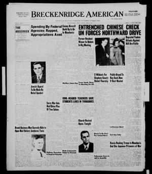 Primary view of object titled 'Breckenridge American (Breckenridge, Tex.), Vol. 31, No. 91, Ed. 1 Friday, April 6, 1951'.