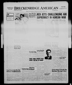 Primary view of object titled 'Breckenridge American (Breckenridge, Tex.), Vol. 31, No. 139, Ed. 1 Friday, June 1, 1951'.