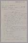 Letter: [Handwritten letter from Jean-Charles Sasportas to Daniel W. Kempner,…