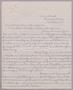 Letter: [Handwritten Letter from Mary Sutton to Mr. and Mrs. Daniel W. Kempne…