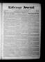 Newspaper: La Grange Journal (La Grange, Tex.), Vol. 59, No. 19, Ed. 1 Thursday,…