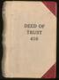 Book: Travis County Deed Records: Deed Record 410 - Deeds of Trust