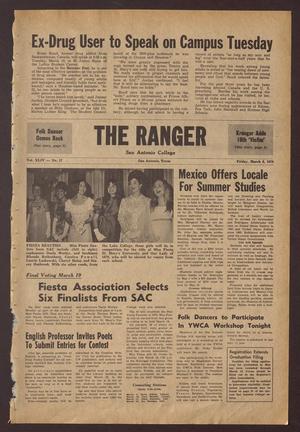 Primary view of object titled 'The Ranger (San Antonio, Tex.), Vol. 44, No. 17, Ed. 1 Friday, March 6, 1970'.