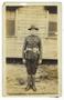 Photograph: [Postcard of Stephen Koenig, Jr. Posing in Army Uniform]