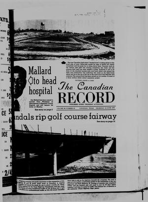 Primary view of object titled 'The Canadian Record (Canadian, Tex.), Vol. 86, No. 25, Ed. 1 Thursday, June 19, 1975'.