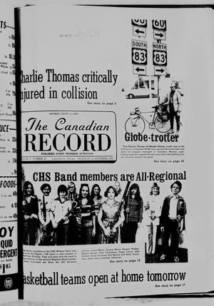 Primary view of object titled 'The Canadian Record (Canadian, Tex.), Vol. 87, No. 47, Ed. 1 Thursday, November 18, 1976'.