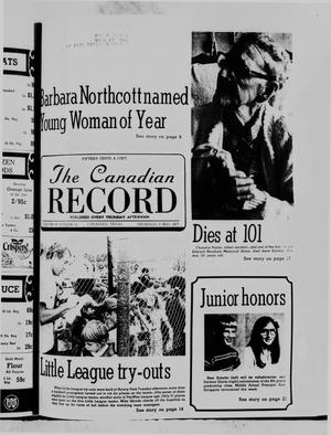 Primary view of object titled 'The Canadian Record (Canadian, Tex.), Vol. 88, No. 18, Ed. 1 Thursday, May 5, 1977'.