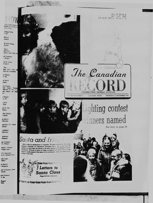Primary view of object titled 'The Canadian Record (Canadian, Tex.), Vol. 89, No. 51, Ed. 1 Thursday, December 21, 1978'.