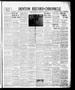 Newspaper: Denton Record-Chronicle (Denton, Tex.), Vol. 38, No. 191, Ed. 1 Satur…