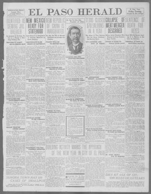 Primary view of object titled 'El Paso Herald (El Paso, Tex.), Ed. 1, Friday, December 29, 1911'.
