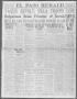 Primary view of El Paso Herald (El Paso, Tex.), Ed. 1, Saturday, April 3, 1915