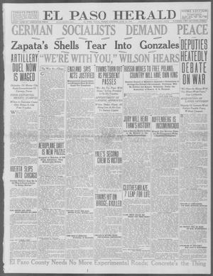 Primary view of object titled 'El Paso Herald (El Paso, Tex.), Ed. 1, Friday, June 25, 1915'.