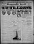 Primary view of Brownsville Herald (Brownsville, Tex.), Vol. 25, No. 56, Ed. 1 Saturday, September 7, 1918