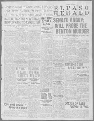 Primary view of object titled 'El Paso Herald (El Paso, Tex.), Ed. 1, Monday, February 23, 1914'.