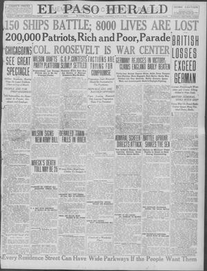 Primary view of object titled 'El Paso Herald (El Paso, Tex.), Ed. 1, Saturday, June 3, 1916'.