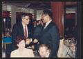 Photograph: [Photograph of Lee Brown and Colin Powell]