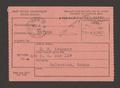 Postcard: [Return Receipt Card for D. W. Kempner, December 4, 1955]