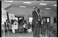 Photograph: [Speaker at the General Education Classroom Groundbreaking Celebratio…