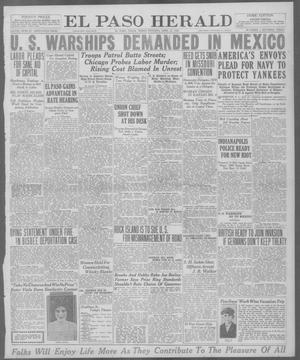 Primary view of object titled 'El Paso Herald (El Paso, Tex.), Ed. 1, Friday, April 23, 1920'.