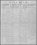 Primary view of El Paso Herald (El Paso, Tex.), Ed. 1, Saturday, September 18, 1920